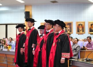Unhas Kukuhkan Lima Guru Besar Fakultas Hukum