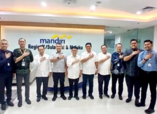Jelang Pelantikan, PWI Sulsel Jajaki Kemitraan dengan Bank Mandiri