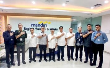 Jelang Pelantikan, PWI Sulsel Jajaki Kemitraan dengan Bank Mandiri