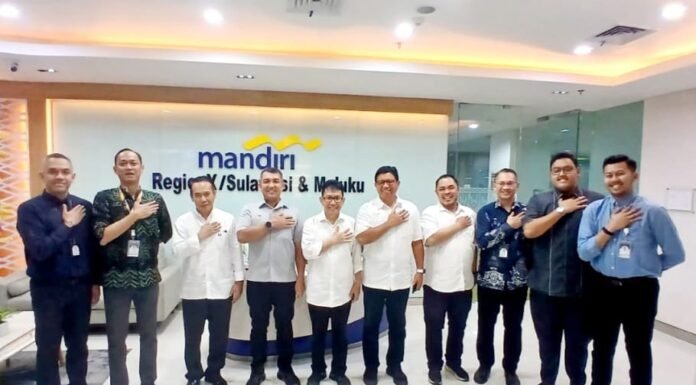 Jelang Pelantikan, PWI Sulsel Jajaki Kemitraan dengan Bank Mandiri