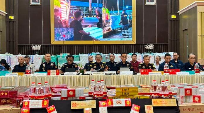 Bea Cukai Rilis Hasil Pengungkapan Jutaan Batang Rokok China Ilegal dan Penyelundupan Ekspor Emas