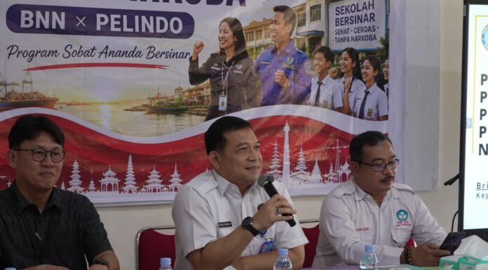 Pelindo Regional 4 Gandeng BNN Edukasi Pelajar SMAN 4 Makassar Terkait Bahaya Narkoba