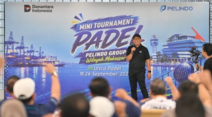Meriahkan Hari Pelindo, Pelindo Group Wilayah Makassar Gelar Turnamen Padel