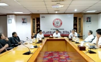 Bangun Kolaborasi Strategis, Pengurus PWI Sulsel Sambangi Semen Tonasa