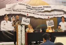 Makassar bersama Kementerian Agraria Gencarkan Sosialisasi RTRW 2024–2043