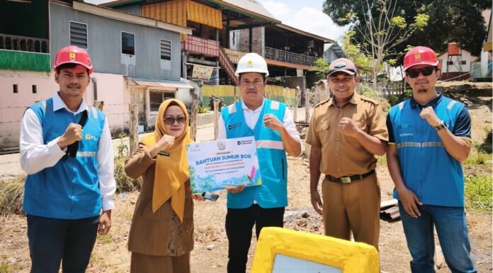 Sediakan Air Bersih untuk Sekolah, PLN UID Sulselrabar Resmikan Dua Sumur Bor di Soppeng