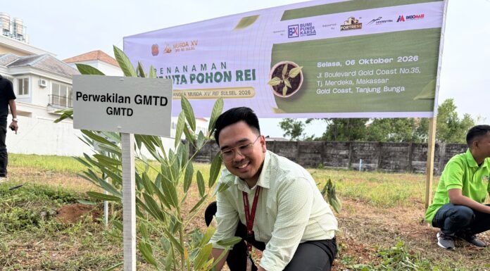 Dukung Musda REI Sulsel, GMTD Sediakan Lahan untuk Program Penanaman Sejuta Pohon