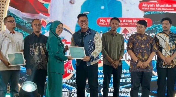 Berkat “Kampung Lontara”, Pertamina Patra Niaga Regional Sulawesi Raih Penghargaan Ketua TP PKK Makassar