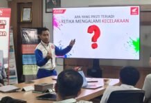 Asmo Sulsel Edukasi Safety Riding Karyawan PT Cargill Indonesia, Kenalkan Pengalaman Berkendara dengan Honda CUV-e